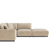 Soft Spot 5-Piece Modular Sectional Right, Cashew