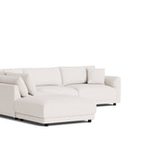 Soft Spot 5-Piece Modular Sectional Left, Nomad Snow