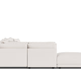 Soft Spot 5-Piece Modular Sectional Left, Nomad Snow