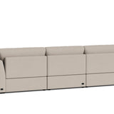 Lift Off Power Recliner 3-Piece Modular Sofa, Light Pebble