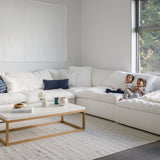 Movie Night™ 5-Piece Modular Sectional, Large, Oatmeal