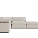Movie Night™ 5-Piece Modular Sectional, Large, Clay