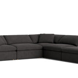 Movie Night™ 5-Piece Modular Sectional, Large, Dark Shadow