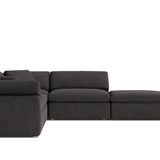 Movie Night™ 5-Piece Modular Sectional, Large, Dark Shadow