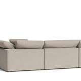 Movie Night™ 5-Piece Modular Sectional, Large, Light Pebble