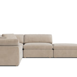 Movie Night™ 5-Piece Modular Sectional, Large, Champagne