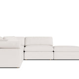 Movie Night™ 5-Piece Modular Sectional, Large, Nomad Snow