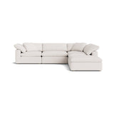 Movie Night™ 5-Piece Modular Sectional, Large, Nomad Snow