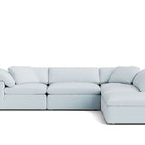 Movie Night™ 5-Piece Modular Sectional, Large, Cove