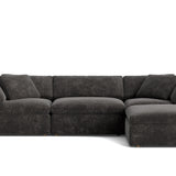 Movie Night™ 4-Piece Modular Sectional, Large, Truffle