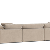 Movie Night™ 4-Piece Modular Sectional, Large, Champagne