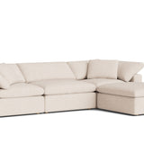 Movie Night™ 4-Piece Modular Sectional, Large, Sunbeam