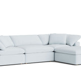 Movie Night™ 4-Piece Modular Sectional, Large, Cove