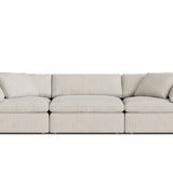 Movie Night™ 3-Piece Modular Sofa, Large, Newport Stripe