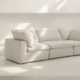 Movie Night™ 3-Piece Modular Sofa, Large, Clay