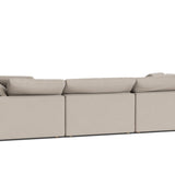 Movie Night™ 3-Piece Modular Sofa, Large, Light Pebble