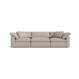 Movie Night™ 3-Piece Modular Sofa, Large, Light Pebble