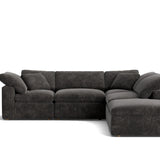 Movie Night™ 5-Piece Modular Sectional, Standard, Truffle