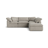 Movie Night™ 5-Piece Modular Sectional, Standard, Oatmeal