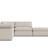 Movie Night™ 5-Piece Modular Sectional, Standard, Clay