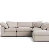 Movie Night™ 5-Piece Modular Sectional, Standard, Clay