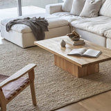 Movie Night™ 5-Piece Modular Sectional, Standard, Cream Linen