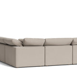 Movie Night™ 5-Piece Modular Sectional, Standard, Light Pebble