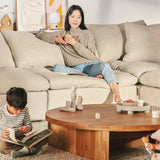 Movie Night™ 5-Piece Modular Sectional, Standard, Light Pebble