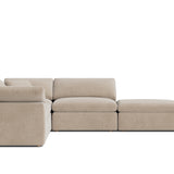 Movie Night™ 5-Piece Modular Sectional, Standard, Champagne