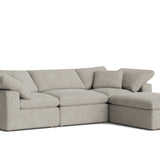 Movie Night™ 4-Piece Modular Sectional, Standard, Oatmeal