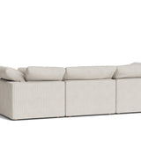 Movie Night™ 4-Piece Modular Sectional, Standard, Newport Stripe