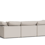 Movie Night™ 4-Piece Modular Sectional, Standard, Clay