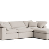 Movie Night™ 4-Piece Modular Sectional, Standard, Clay