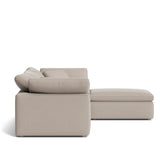 Movie Night™ 4-Piece Modular Sectional, Standard, Light Pebble
