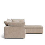 Movie Night™ 4-Piece Modular Sectional, Standard, Champagne