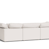 Movie Night™ 4-Piece Modular Sectional, Standard, Nomad Snow
