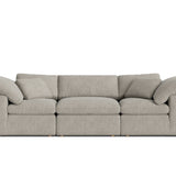 Movie Night™ 3-Piece Modular Sofa, Standard, Oatmeal