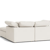 Movie Night™ 3-Piece Modular Sectional, Standard, Cream Linen