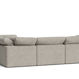 Movie Night™ 4-Piece Modular Sectional Closed, Standard, Oatmeal