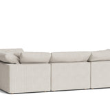 Movie Night™ 4-Piece Modular Sectional Closed, Standard, Newport Stripe