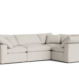 Movie Night™ 4-Piece Modular Sectional Closed, Standard, Newport Stripe