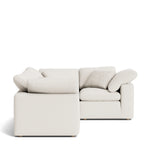 Movie Night™ 4-Piece Modular Sectional Closed, Standard, Cream Linen