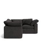 Movie Night™ 4-Piece Modular Sectional Closed, Standard, Dark Shadow