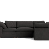 Movie Night™ 4-Piece Modular Sectional Closed, Standard, Dark Shadow