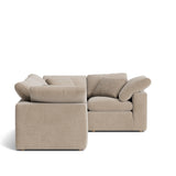 Movie Night™ 4-Piece Modular Sectional Closed, Standard, Champagne