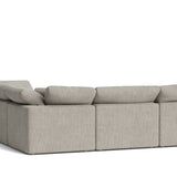 Movie Night™ 5-Piece Modular Sectional Closed, Standard, Oatmeal