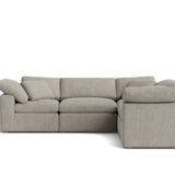Movie Night™ 5-Piece Modular Sectional Closed, Standard, Oatmeal