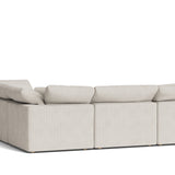 Movie Night™ 5-Piece Modular Sectional Closed, Standard, Newport Stripe