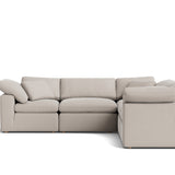 Movie Night™ 5-Piece Modular Sectional Closed, Standard, Clay
