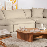 Movie Night™ 5-Piece Modular Sectional Closed, Standard, Light Pebble